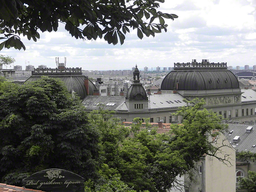 Zagreb, Blick von oben