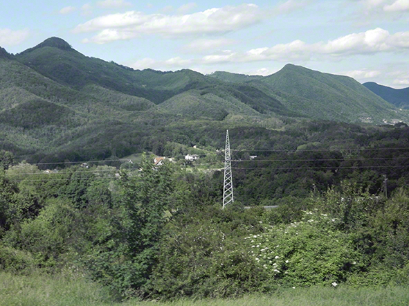 Lepoglava-Zagreb, Landschaft