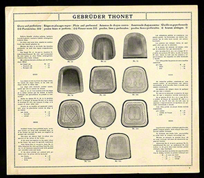 Thonet-Katalogseite