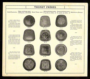 Thonet-Katalogseite