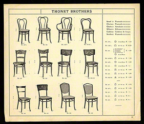 Thonet-Katalogseite