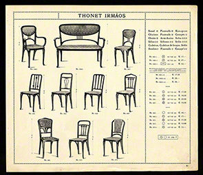 Thonet-Katalogseite