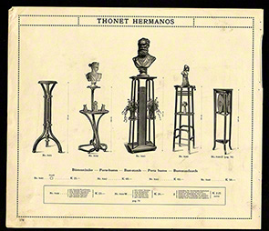 Thonet-Katalogseite