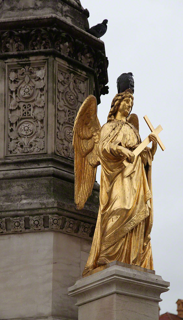 Zagreb Mariensäule Engel