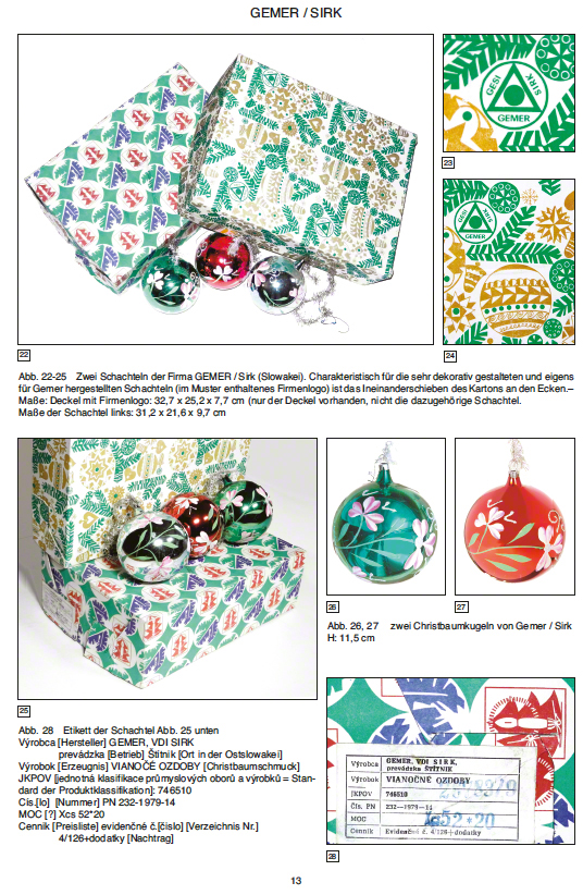 Viktorin Christbaumschmuck