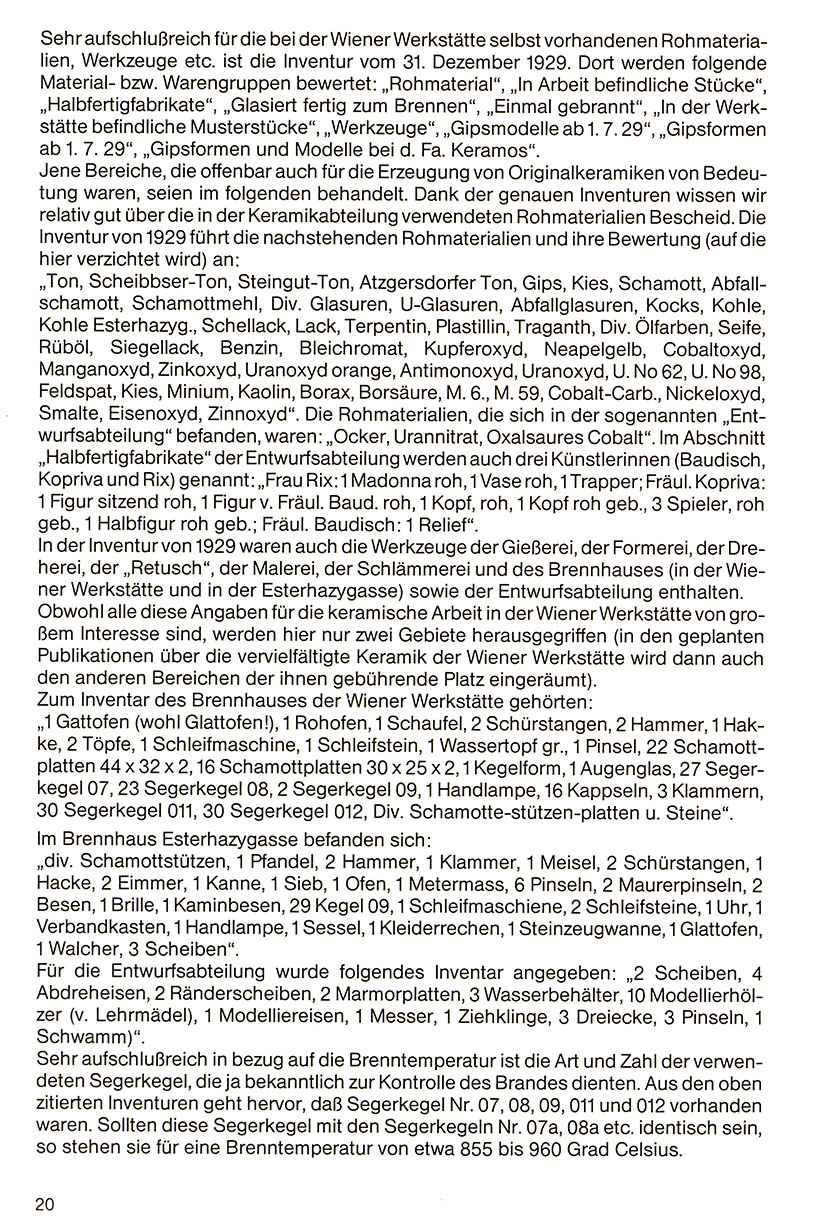 1981-WW Originalkeramiken