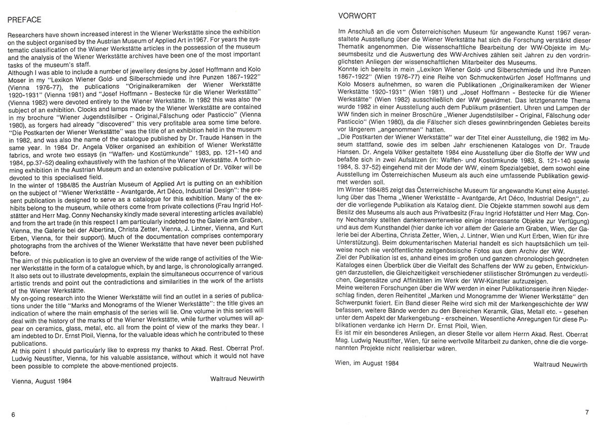 Wiener Werkstätte Avantgarde