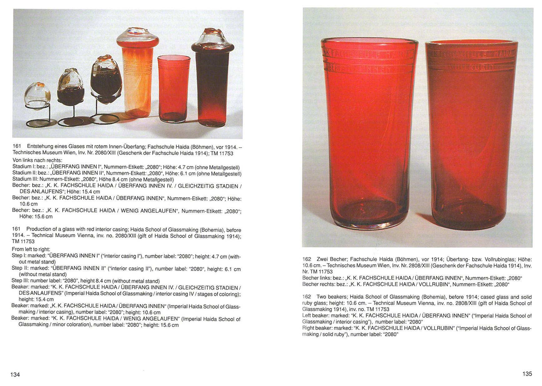 Farbenglas 2 Rot Blau