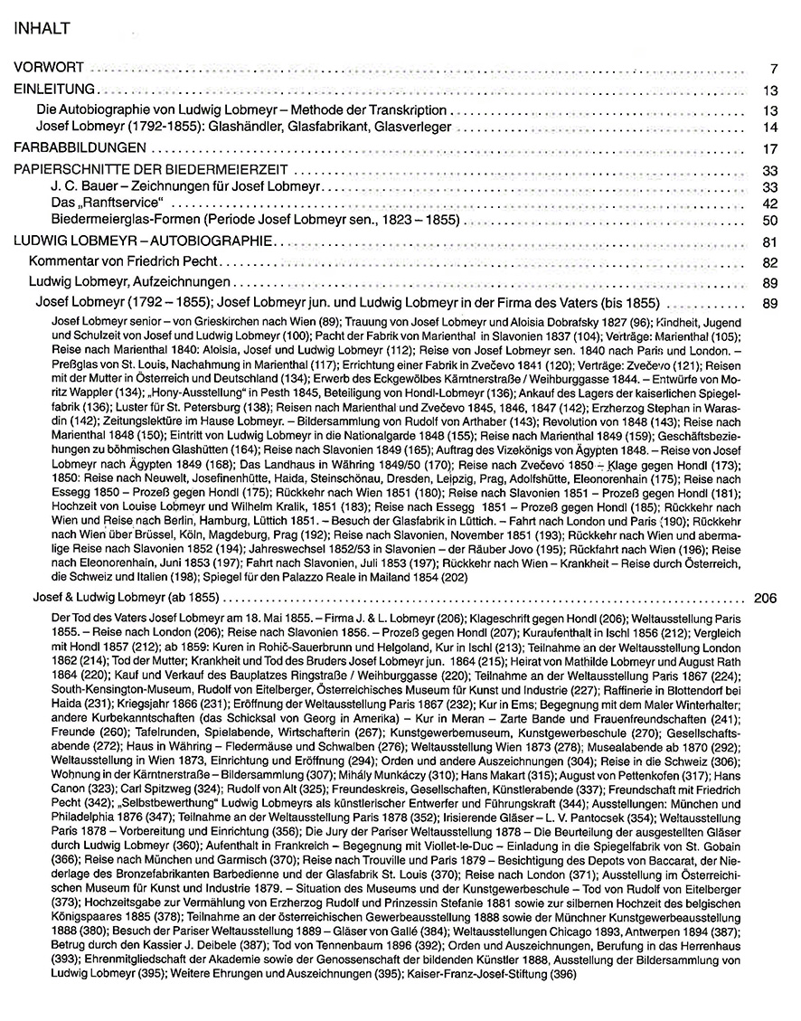 Lobmeyr-Autobiographie