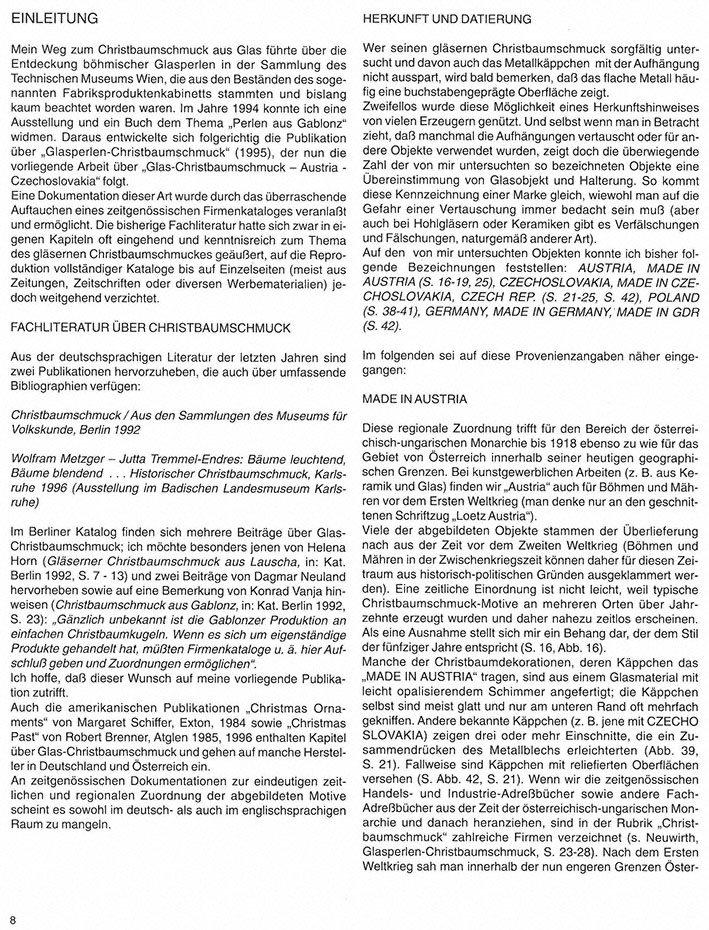 Glas-Christbaumschmuck