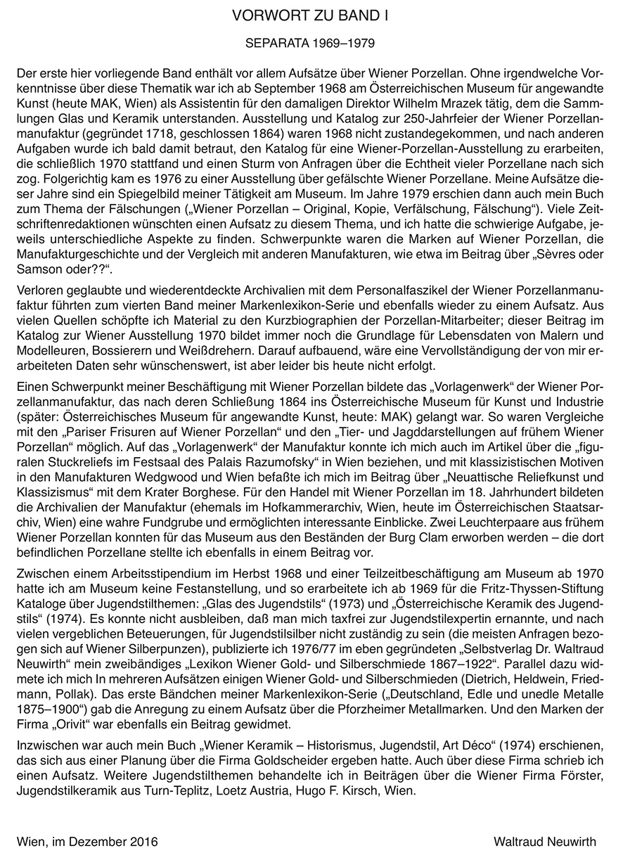 Neuwirth Separata I Vorwort